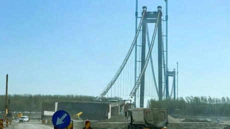 Podul peste Dunăre, de la Brăila, proiectat să dureze 100 de ani - secretar de stat