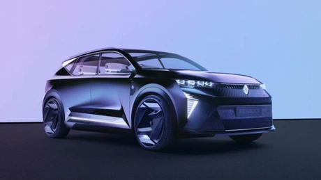 Renault a prezentat primele informații despre viitorul model Scenic