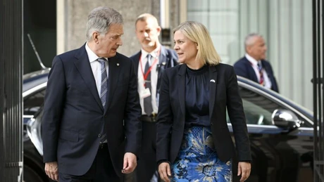 Finlanda şi Suedia își depun mâine cererile de aderare la sediul NATO