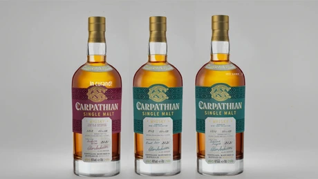 Carpathian, primul whisky produs integral  în România, pleacă în turneu mondial. Prima oprire: Statele Unite ale Americii. Când va avea loc lansarea în țară?