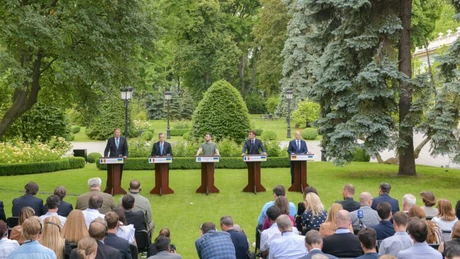 Franța, Germania, Italia și România susțin candidatura imediată a Ucrainei pentru aderarea la Uniunea Europeană