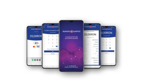 Credit Europe Bank lansează Avantaj SoftPOS, o aplicație pentru smartphone destinată comercianților