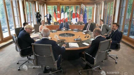 G7 va discuta săptămâna viitoare, la Bucureşti, cu privire la ajutorul acordat Ucrainei în perioada iernii