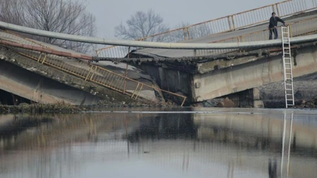 DNA a deschis un dosar în legătură cu podul de la Lețca, județul Neamț, care s-a prăbușit ieri