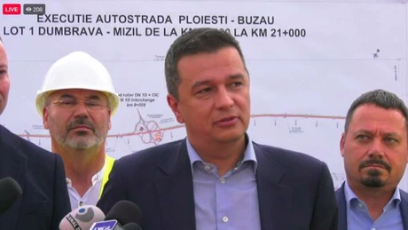 Autostrada Ploiești - Buzău: Încep oficial lucrările pe lotul 1 Dumbrava - Mizil. A fost predat amplasamentul