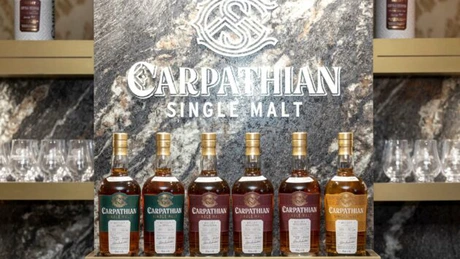 După SUA și Marea Britanie, Carpathian, primul whisky produs integral în România, a fost lansat pe piața locală