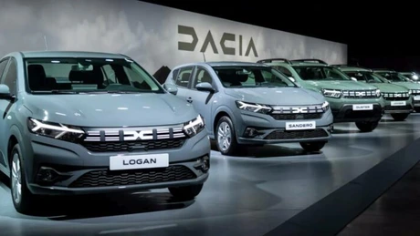 Vânzările Dacia în Europa au crescut cu 42%. 4,6% dintre toate mașinile noi înmatriculate pe continent în 2023 poartă marca Dacia - raport ACEA