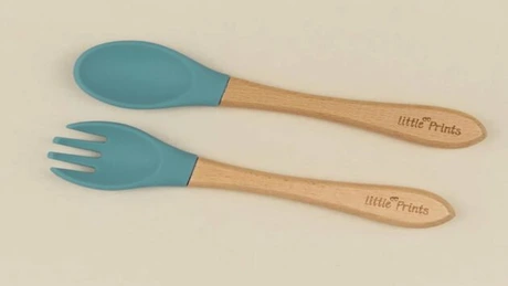 Lingurițe din silicon pentru bebeluși și articole pentru diversificare doar la Little Prints