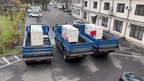 Primăria Iași a donat trei generatoare de mare putere orașului Cernăuți (Video)