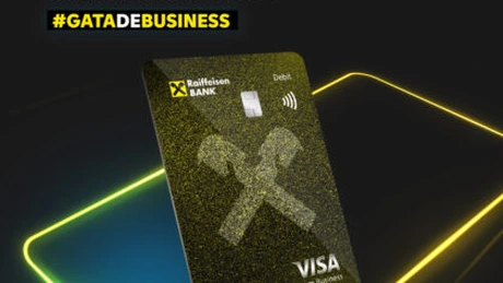 Raiffeisen Bank lansează primul card Visa Platinum pentru persoane juridice, cu multiple beneficii atașate 