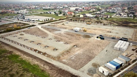 Scallier a început construcția unui nou parc de retail, la Moșnița, lângă Timișoara. DM, Sportisimo și TEDi vor deschide noi magazine
