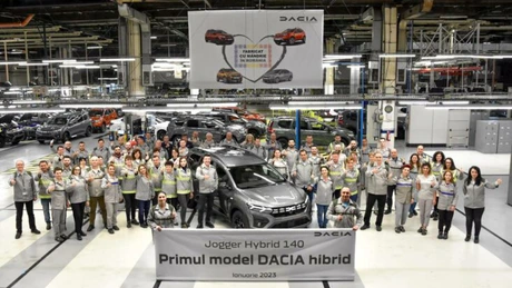 Uzina de la Mioveni a început asamblarea Dacia Jogger HYBRID 140