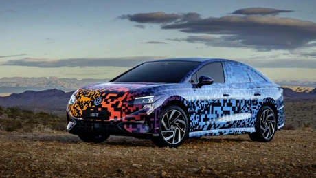 Volkswagen dezvăluie liniile modelului electric ID.7