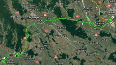 Drum Expres Ploiești - Găești: A fost avizat traseul. Va avea 81,5 km și 46 de poduri și pasaje