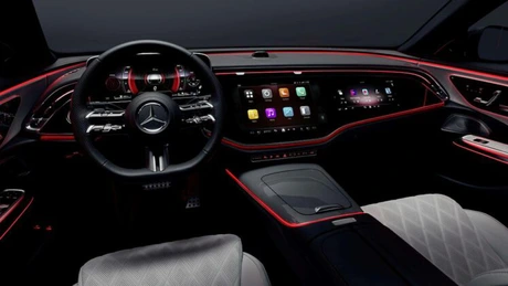 Mercedes-Benz Clasa E integrează 5G, AI și un superprocesor