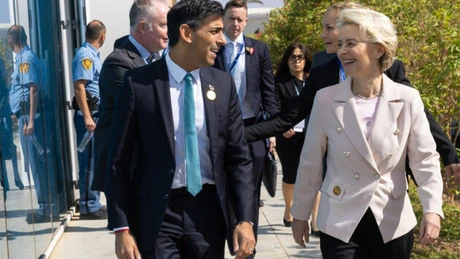 Rishi Sunak și Ursula von der Leyen au anunțat că au ajuns la un acord privind reforma protocolului ce privește Irlanda de Nord cuprins în tratatul Brexit
