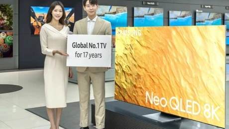 Samsung, lider pe piața globală de televizoare pentru al 17-lea an consecutiv