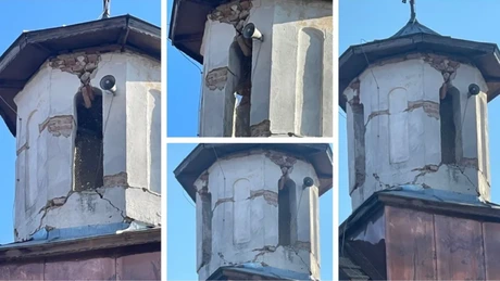 Structurile a câteva zeci de blocuri, case, instituții publice și biserici au fost fisurate în urma cutremurului de marți din Gorj