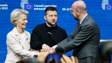 Zelenski le-a spus din nou liderilor europeni că se așteaptă ca Ucraina să înceapă din acest an negocierile de aderare la UE