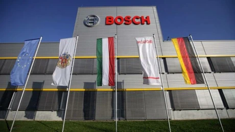 Bosch va mai investi încă 183 de milioane de euro în Ungaria pentru construirea unui centru logistic și extinderea unei fabrici. Compania are 20.000 de angajați în această țară