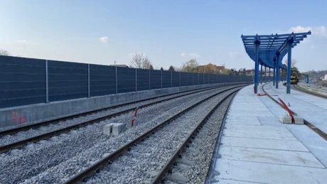 Calea ferată București - Giurgiu: Lucrările la lotul cu Podul Grădiștea au ajuns la 61,5% și vor fi terminate în septembrie - CFR SA