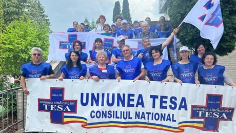 Uniunea TESA amenință cu încetarea lucrului pe termen nelimitat, dacă discriminarea salarială din sistemul sanitar nu va fi eliminată complet