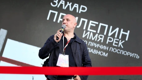 Zahar Prilepin, un cunoscut scriitor naționalist rus, a fost rănit astăzi în urma unui atentat cu bombă. Moscova acuză SUA și NATO că poartă responsabilitatea