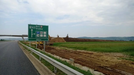 Autostrada Transilvania: Lotul Nușfalău - Suplacu de Barcău va fi inaugurat în septembrie - CNAIR FOTO