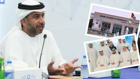 UAE investeşte în viitor prin intermediul Higher Colleges of Technology. Dr. Faisal Alayyan, preşedinte şi CEO al HCT, anunţă deschiderea noului campus din Abu Dhabi: „Împreună, vom crea un ecosistem vibrant, cultivând următoarea generație de lideri”