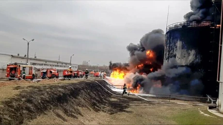Un nou incendiu a izbucnit la o rafinărie de petrol din Rusia vizată de o dronă