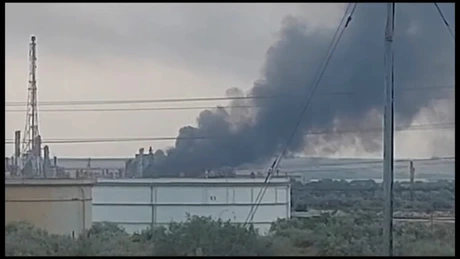 Rompetrol a scos din fluxul de producție instalația de hidrocracare blândă, unde s-a produs incendiul de ieri