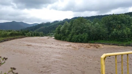 INHGA: Avertizare Cod portocaliu de viituri pentru râurile din șapte județe