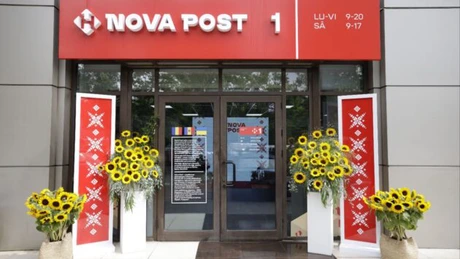 Nova Post, cea mai mare companie privată de servicii poștale și de curierat din Ucraina, a deschis primul oficiu la București