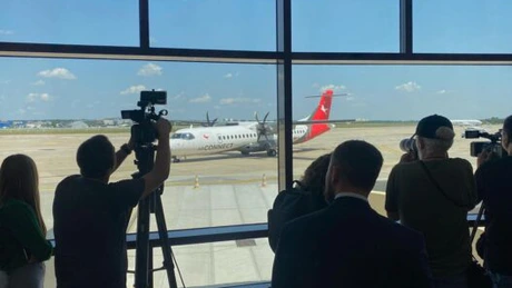 Compania AirConnect și-a început zborurile de pe Aeroportul Băneasa. Prima cursă efectuată a fost spre Baia Mare