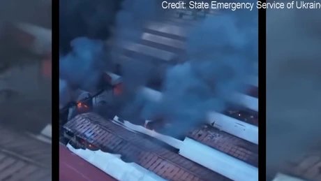 Rusia a atacat din nou cu rachete, de data aceasta în plină zi, orașul Odesa