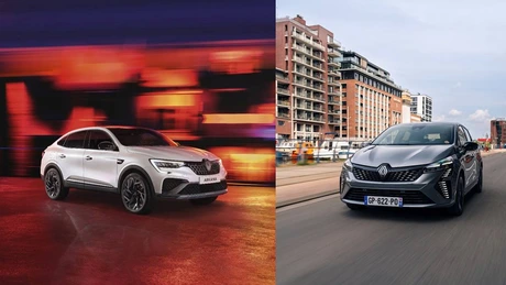 Renault a deschis comenzile pentru noile Clio și Arkana în România