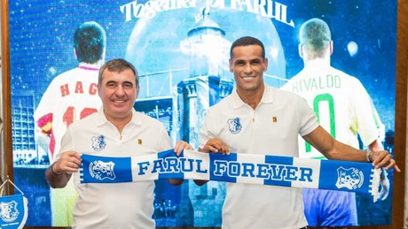 Fostul internațional brazilian Rivaldo a devenit acționar minoritar la clubul de fotbal Farul Constanța (Video)