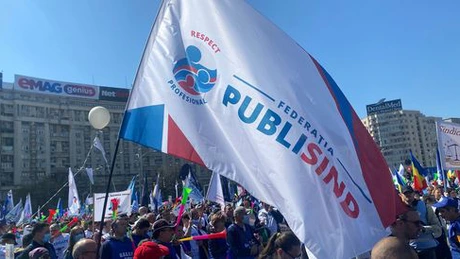 Sindicaliștii din Federaţia Publisind anunță că începând de joi vor declanșa acțiuni de protest împotriva măsurilor de austeritate