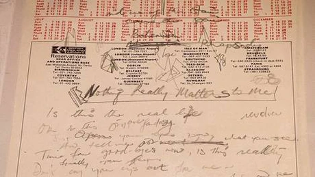 Manuscrisul ''Bohemian Rhapsody'', vândut la licitaţie cu 1,3 milioane de lire sterline