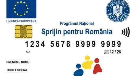 MIPE a început a început alimentarea cardurilor cu o nouă tranșă de 250 de lei pentru cumpărarea de alimente, în cadrul Programului „Sprijin pentru România”