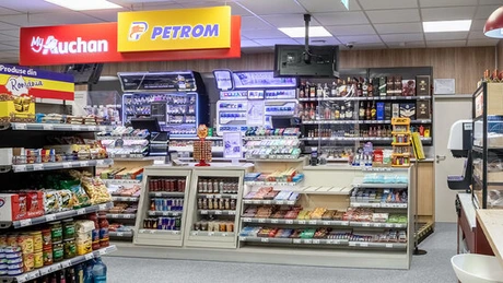 Toate benzinăriile Petrom au acum magazine MyAuchan