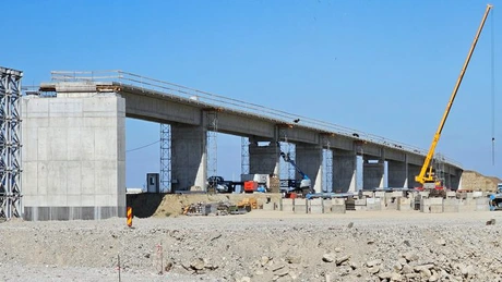 Calea ferată București - Giurgiu: Trenurile vor circula pe noul pod de la Grădiștea din primăvara anului viitor - CFR SA