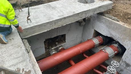 Primăria Capitalei a finalizat înlocuirea primului tronson de conductă cu finanțare din fonduri europene