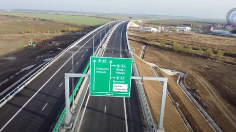 Autostrada Bucureștiului: Ultimele pregătiri pentru darea în trafic a primilor kilometri din A0 - (Video)