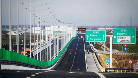 Autostrada Bucureștiului: A fost deschisă circulația pe lotul 2 Nord, între DN1 și A3 VIDEO