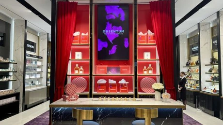 Obsentum a deschis primul boutique de parfumerie din regiunea de nord-est, în centrul comercial Palas Iași