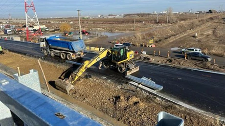 CNAIR: Au fost reluate lucrările pentru finalizarea construcţiei A0 Sud între A2 şi DN5