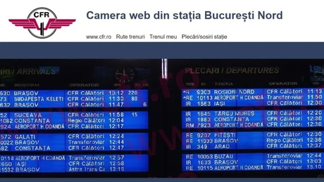 CFR SA: Circulaţia feroviară se desfăşoară în condiţii de iarnă; trenurile pot înregistra întârzieri