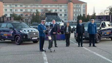 51 de autospeciale noi au intrat în dotarea Jandarmeriei Române. Cumpărarea acestora a fost finanțată de BIRD (Video)