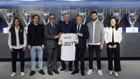 Real Madrid și HP încheie un acord de colaborare pentru a transforma experiențele digitale în toate centrele clubului
